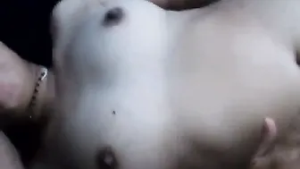 Massaging My Aunty Huge Tits Until She Begs For My Cock Now