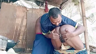 Fucking My Stepaunt Outdoors For The First Time She Rides Me