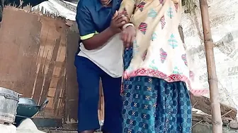 Fucking My Stepaunt Outdoors For The First Time She Rides Me