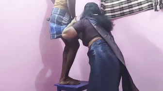 Beautiful Tamil Married Woman Riding Young Stud So Fucking Hot