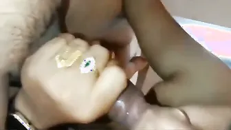 My Married Lover Eagerly Swallowing Every Inch Of My Dick
