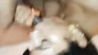 My Married Lover Eagerly Swallowing Every Inch Of My Dick