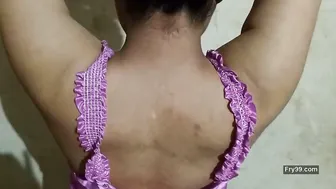 Hairy Pussy Aunty Spreading Wide Showing Her Wet Hole