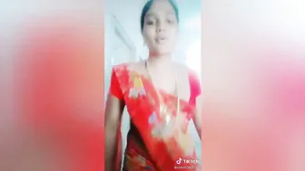 Slutty Aunty Stripping Completely Naked For The Camera