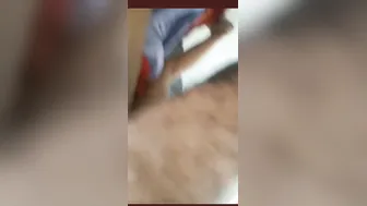 Thick Married Aunty Taking Uncle Doggy On The Bedroom Floor