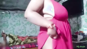 Married Woman Secretly Stripping Naked For Stepbrother