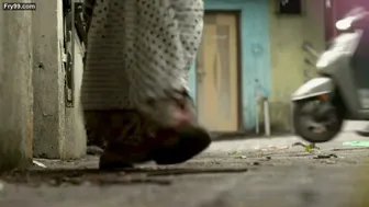 Sexy Aunty Showing Off Her Curves From Web Series Scene