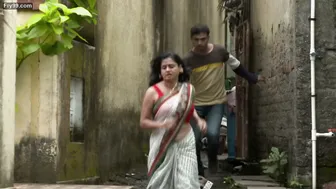 Sexy Aunty Showing Off Her Curves From Web Series Scene