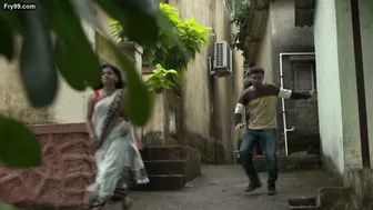 Sexy Aunty Showing Off Her Curves From Web Series Scene