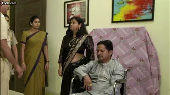 Sexy Aunty Showing Off Her Curves From Web Series Scene