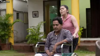 Sexy Aunty Showing Off Her Curves From Web Series Scene