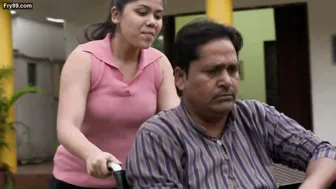 Sexy Aunty Showing Off Her Curves From Web Series Scene