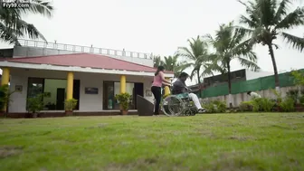 Sexy Aunty Showing Off Her Curves From Web Series Scene