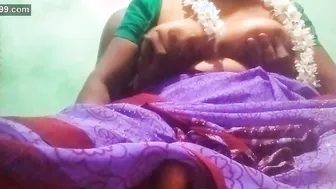 Married Woman Flaunting Huge Natural Tits For Lucky Guy
