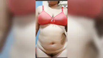Desi Milf Stripping Naked Showing Everything To Her Lover