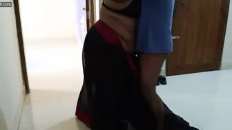 Horny Stepson Banging Saree Clad Tamil Aunty Destroying Ass