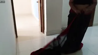 Horny Stepson Banging Saree Clad Tamil Aunty Destroying Ass