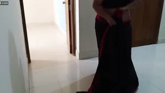 Horny Stepson Banging Saree Clad Tamil Aunty Destroying Ass