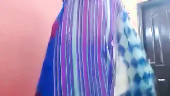 Horny Aunty Flashing Her Tits And Ass On Webcam For You