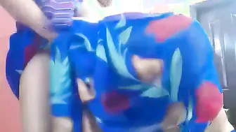 Horny Aunty Flashing Her Tits And Ass On Webcam For You