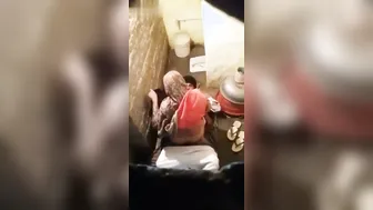 Muslim Wife Riding My Dick In The Bathroom Like A Whore