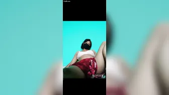 Married Aunty Showing Me Her Curves Before We Fuck Tonight