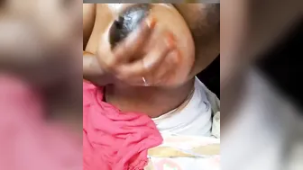 Busty Tamil Aunty Getting Her Huge Tits Oiled And Massaged