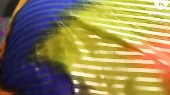 Chubby Indian Milf Exposing Her Massive Melons On Camera