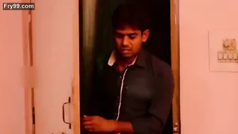 Chubby Busty Aunty Seducing Young Boy Into Fucking Her Good