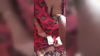 Tamil Married Woman Playing With Her Big Tits For Neighbor