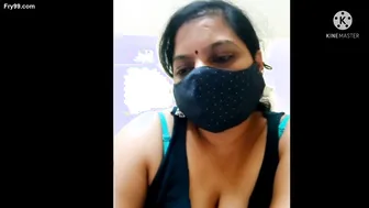 Married Woman Stripping Naked On Video Call For Her Lover