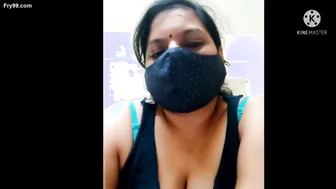 Married Woman Stripping Naked On Video Call For Her Lover