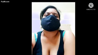 Married Woman Stripping Naked On Video Call For Her Lover