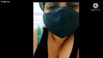 Married Woman Stripping Naked On Video Call For Her Lover