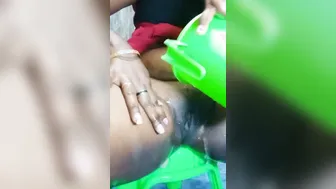 Shaving My Tamil Wifey Smooth Before Fucking Her Pussy Hard