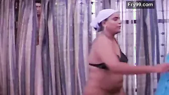 Naked South Indian Aunty Spreading Legs Exposing Everything