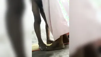 Sexy Desi Aunty Bent Over Taking It Hard From Behind Moaning