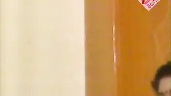 Busty Neighbor Flashing Her Huge Nipples In Tight Blouse