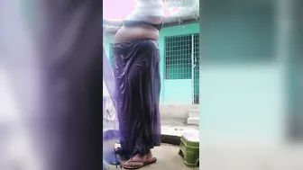Bengali Village Babe Bathing Naked Caught On Hidden Camera