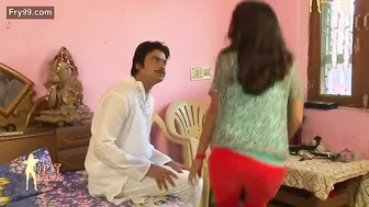 Horny Priest Fucking His Sexy Neighbor Lady Behind Doors