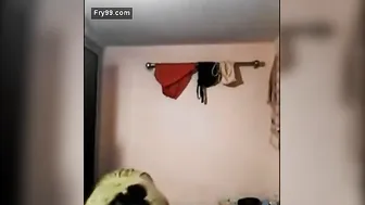 Mature Indian Milf Stripping Completely Naked For Her Lover