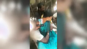 Two Guys Groping And Squeezing My Slutty Neighbors Nipples