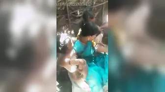 Two Guys Groping And Squeezing My Slutty Neighbors Nipples