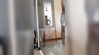 Curvy Aunty Getting Dressed After Bath Caught On Hidden Cam
