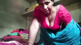 Horny Indian Wife Stripping And Begging To Get Fucked