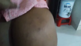 Bent Over Aunty Getting Surprise Fucked From Behind Fridge