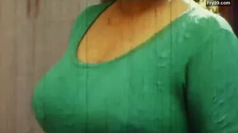 Desi Aunty Spreading Wide Taking Every Inch Deep Inside Pussy