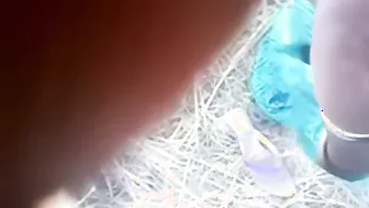 Outdoor Hookup With The Neighbors Wife In Public Garden