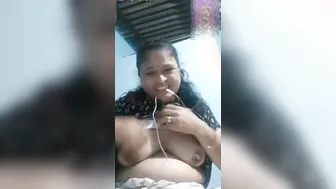 Naughty Busty Babe Flashing Her Beautiful Boobs On Camera