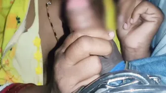 Married Slut Deepthroating His Cock All The Way Down Real